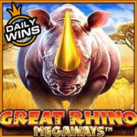 permainan slot Great Rhino Megaways provider Pragmatic Play dari situs slot gacor 99ASET